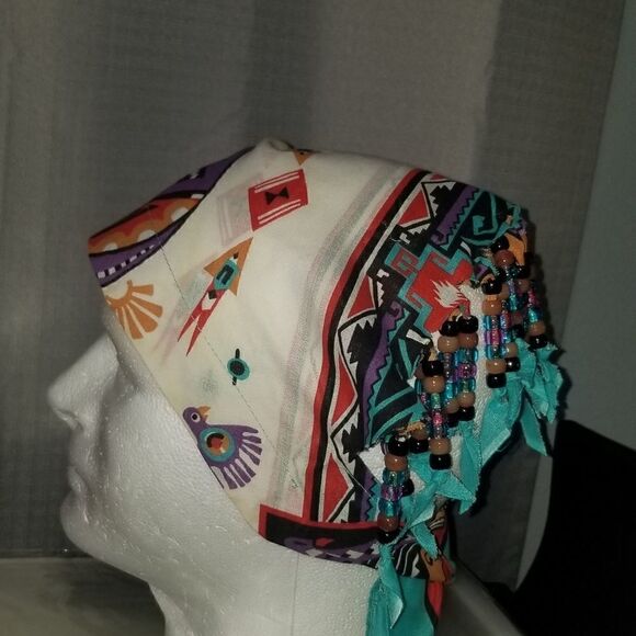 VINTAGE WESTERN HAV-A-HANK  BANDANA HAND MADE - Picture 1 of 9
